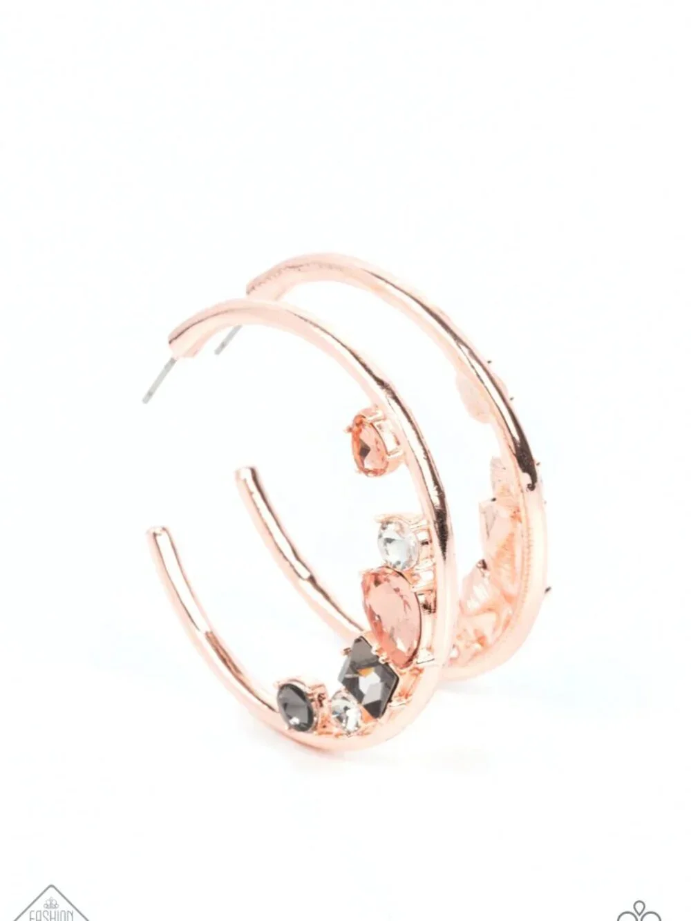 Paparazzi Jewelry Accessories - Attractive Allure - Rose Gold Earrings - Vintage